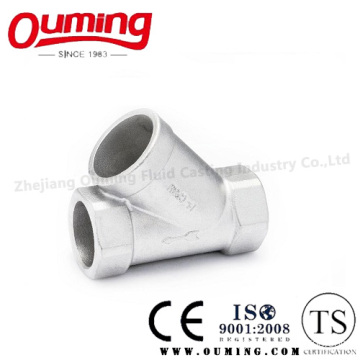 Stainless Steel Sanitary Thread Y-Type Strainer (Y-formal filter)